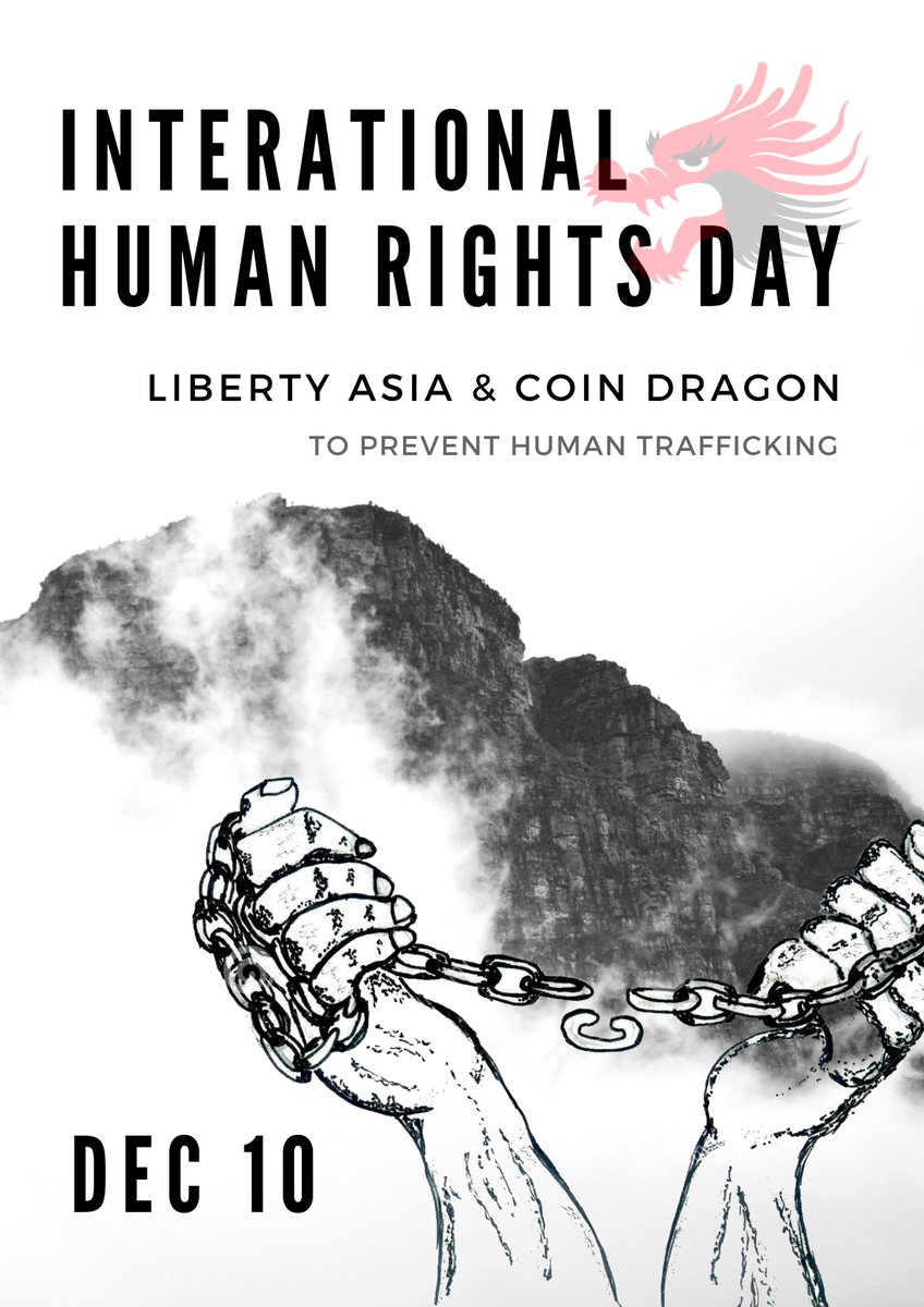 INTERNATIONAL HUMAN RIGHTS DAY-DEC 10: Liberty Asia thanks Coin Dragon for including us in their coins-to-donations initiative! Visit facebook.com/coindragonHK/l… for HK locations where you can convert your coins in Coin Dragon Machines to donations to help Liberty Asia fight slavery!