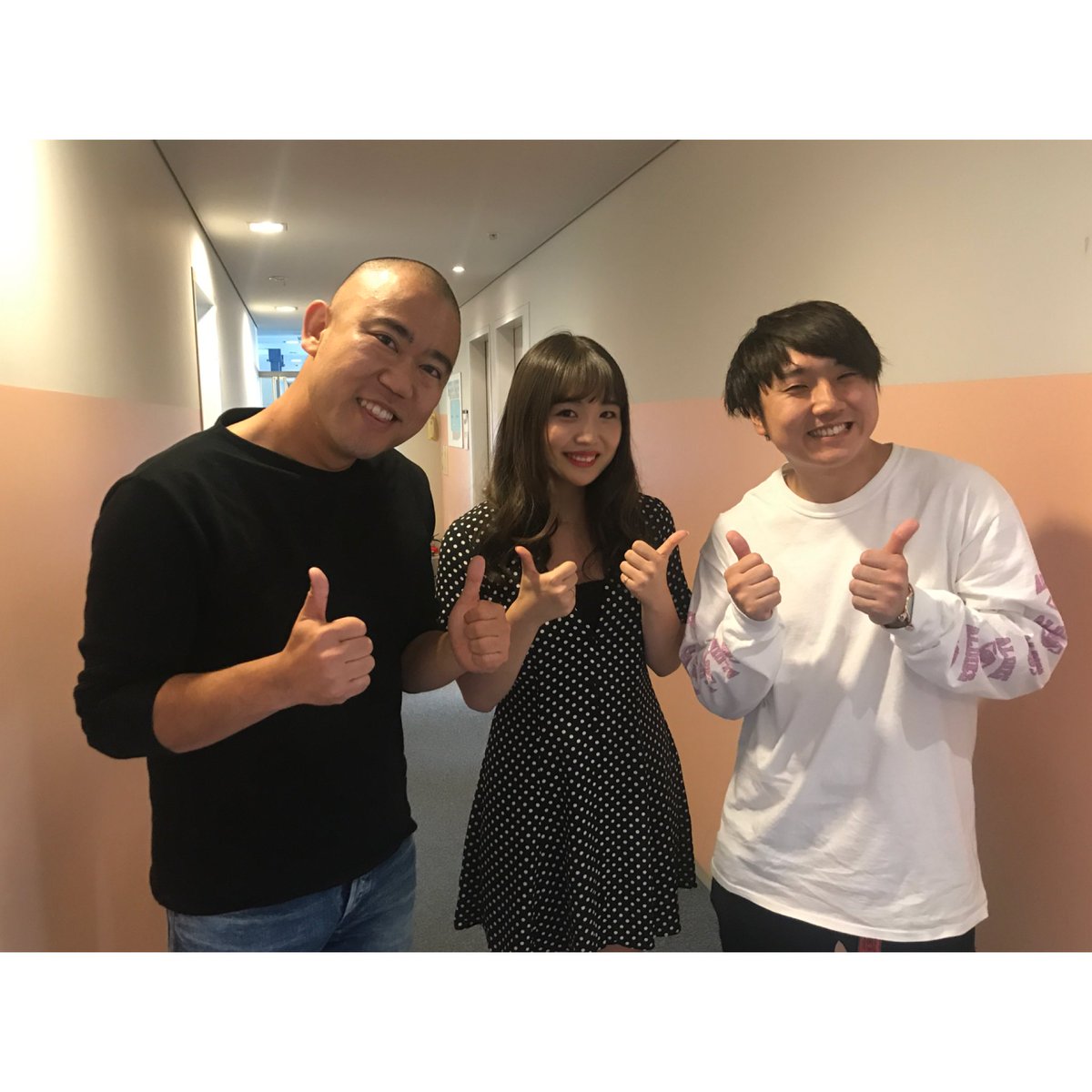 昨日ゴッドタン観てくれた皆さんありがとうございました❤️

ナダルさん、本当は大好きです！笑
コロチキさんとは1年半ぶりくらいの共演だったんですけど本当に優しくて面白くて大好きです！

#ゴッドタン
#マジギライ https://t.co/s9GSltldH8