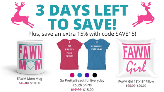 WEAREFAWM's tweet photo. The window's closing fast on our BIGGEST sale of the year! Don't miss your chance to save! https://t.co/JMdB0vbvmX