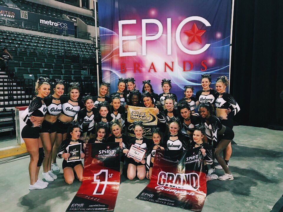 wcgalaxy's tweet photo. What a great way to start the season!! First place and grand champs!! So proud of these galaxy girls!!💕🖖🏼🌌 https://t.co/1v2ZK3jqyj