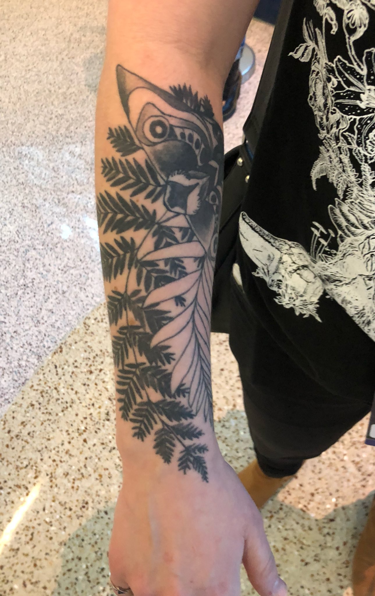 Neil Druckmann on X: Bumped into my first real life Ellie tattoo.  ❤️#PSX2017  / X