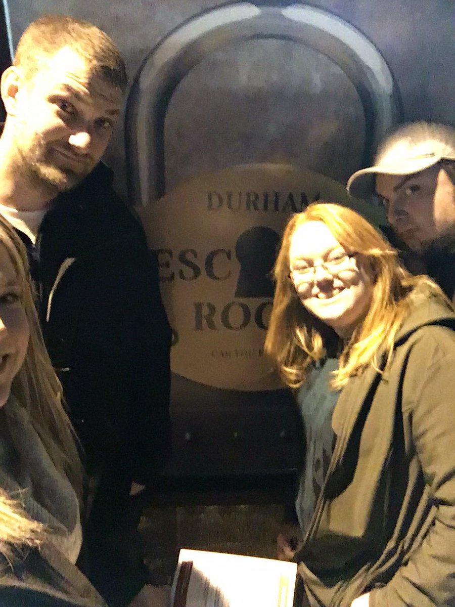 CSmart52's tweet image. Barely escaped the durham escape rooms #dearsantadurham