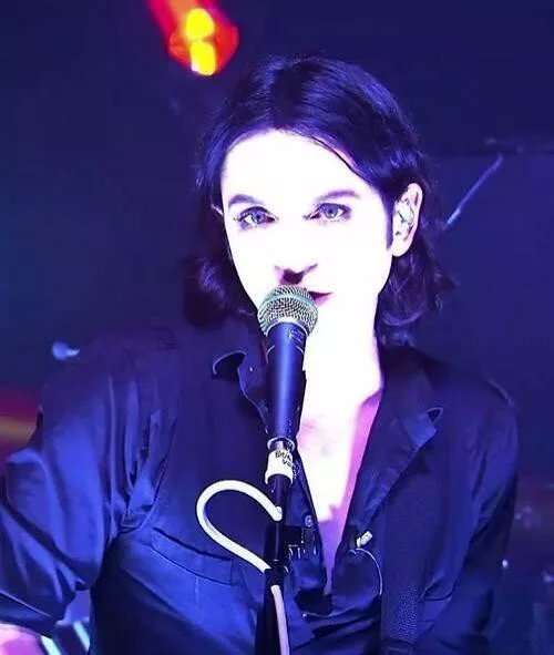   ,             Happy birthday Brian Molko        