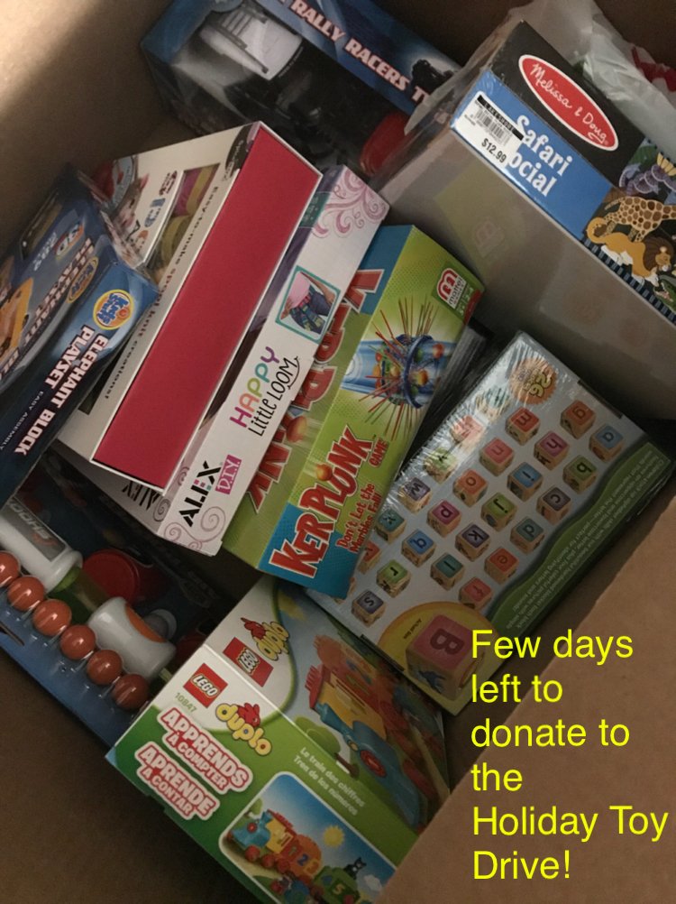 PaceUCareers's tweet photo. Bring your donation to Gannett or Kessel-200 by 12/13. Thanks to all those that brought donations to the Pleasantville Campus Holiday Party Friday. Itโs the 3rd year the Pace community has come together to make this event a success. #PaceCommunity #HolidayGiving #HolidayCheer https://t.co/ehVRnaxiq9
