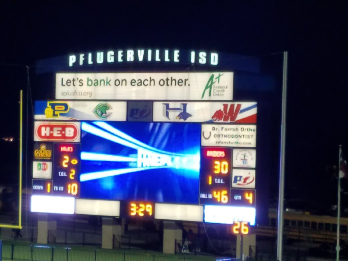 nancy_ag2000's tweet photo. #rrisd1family in the CRLC Raiders lead 30-2 for the win. @RoundRockISD @sfloresRRISD @CedarRidgeHigh https://t.co/nuFU9jALSQ