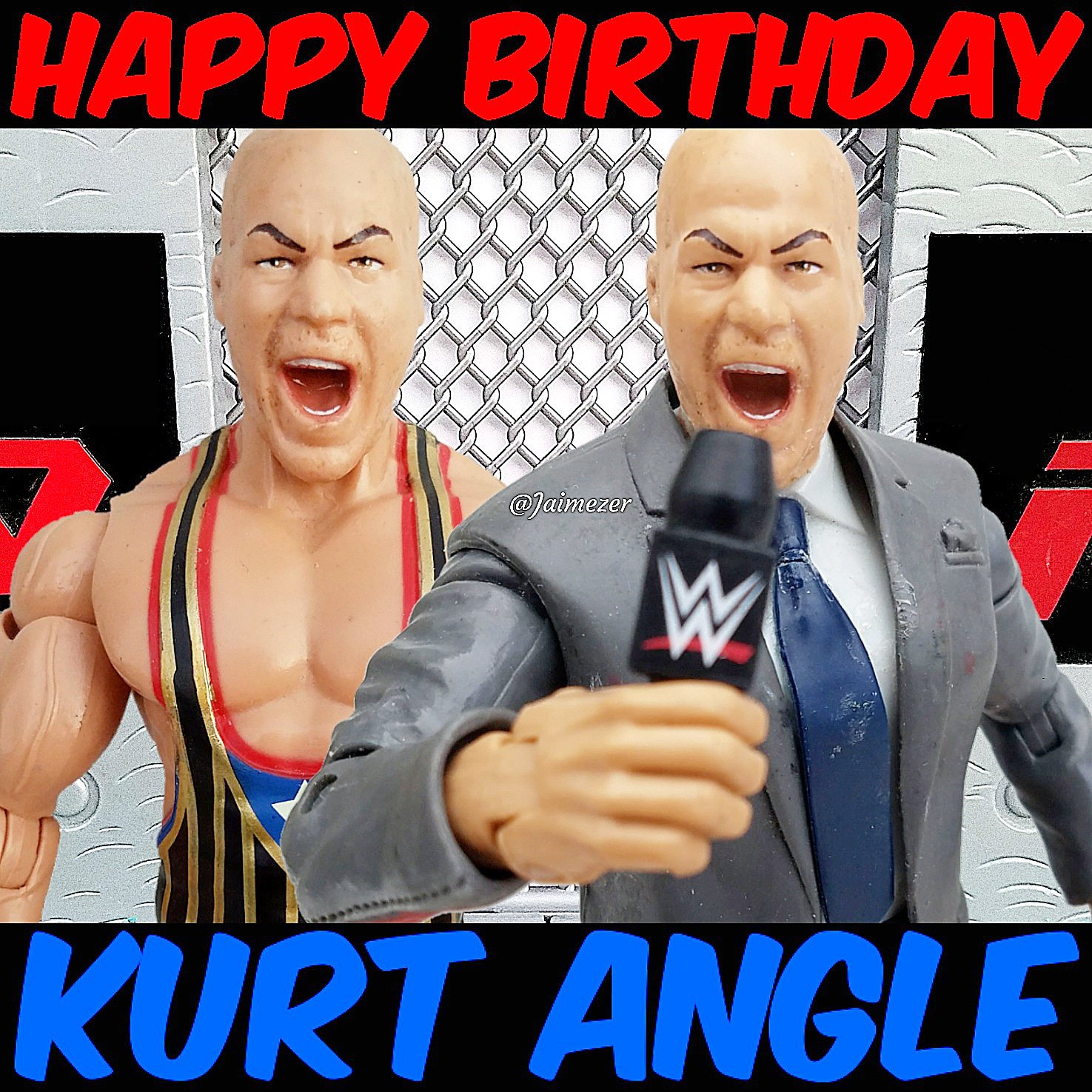 Happy Birthday to the General Manager of Monday Night Kurt Angle!  