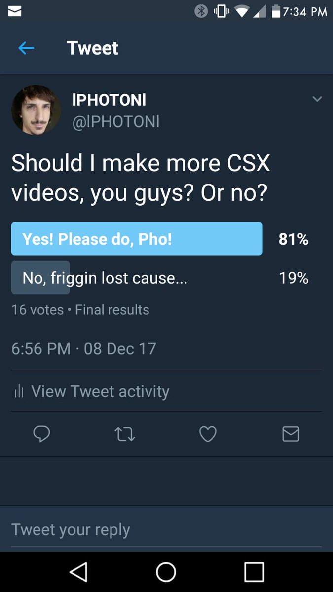IPHOTONI's tweet photo. I sincerely appreciate everyone's support! Though we all have vastly differing views on CSX (especially nowadays no less) sum of us still find ourselves playing the piecashit 😂
So...to once again celebrate that fact, I am pleased to announce 1-3 projects are under construction.. https://t.co/md0J8zjdkY