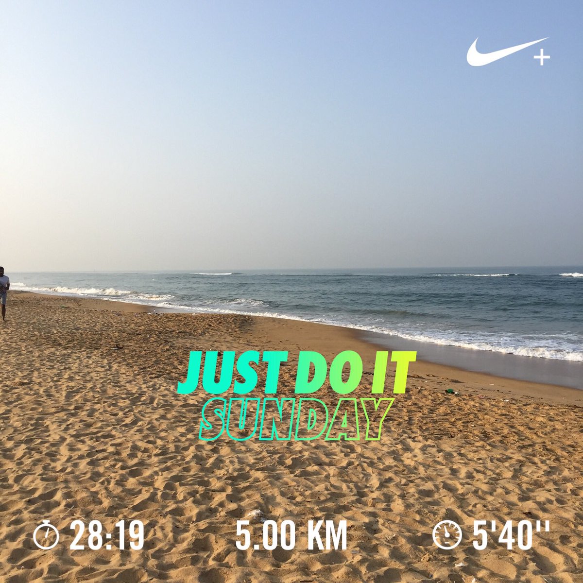 d1hsan's tweet photo. Ran 5.00 kilometers with Nike⁠ Run Club #JustDoIt #stayhydrated #clombo https://t.co/NyCZIvNq0a