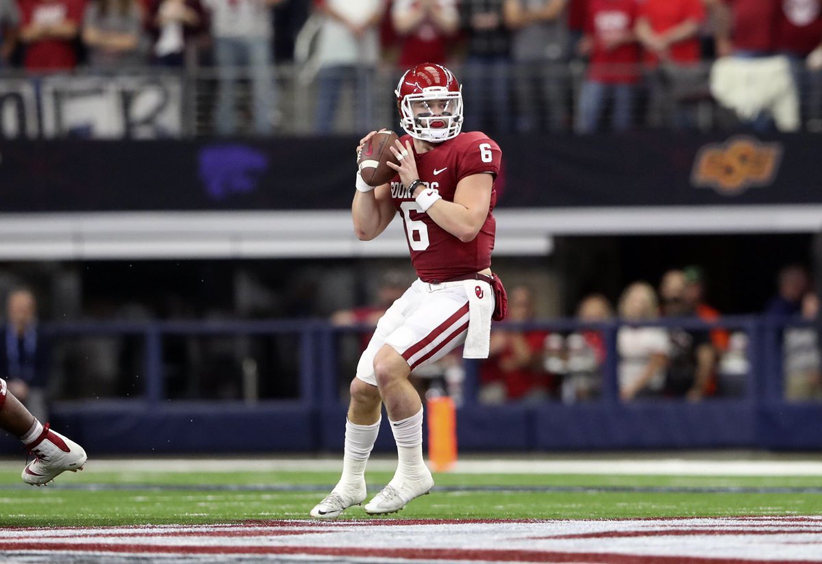 Congrats to <a href="/baker_mayfield6/">Chance Allen</a> on an incredible season, bringing the <a href="/HeismanTrophy/">Heisman</a> back to the Big 12.