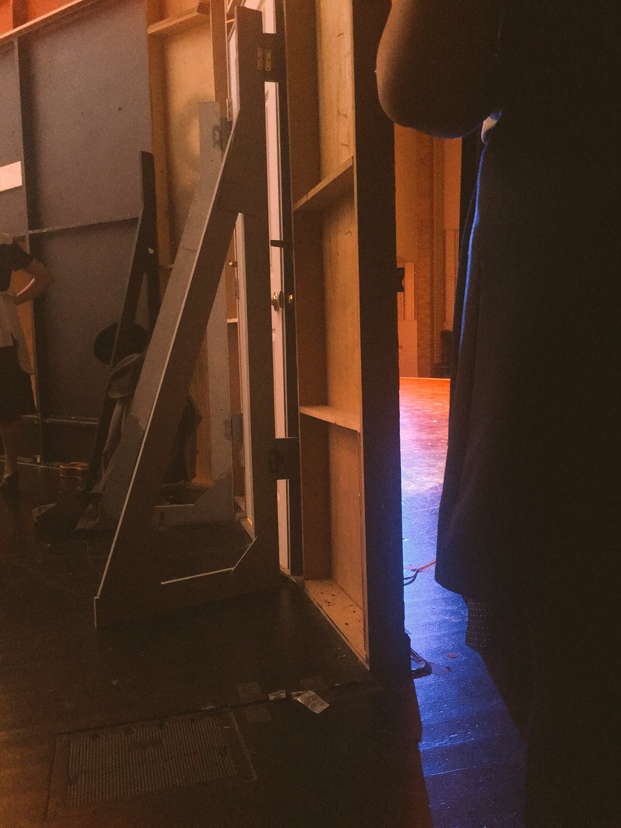 ms_celias's tweet photo. Last show tonight! Break all the legs. 🎭 @IHS_DC #TheDrowsyChaperone #TechCrew #BackstageViews https://t.co/B8cn6VyuSl