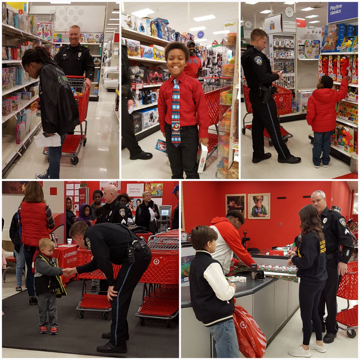 We had so much fun hosting Shop with a Cop with the Alton PD this morning! #weloveourcommunity <a href="/Katie_Stock/">Katlyn Stock</a> <a href="/TargetPBenz/">Phillip Benz</a>