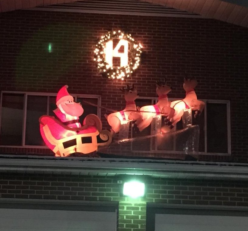 BCoFRChief's tweet image. Great initiative by M14-1 C shift. FF/Medic Baker &amp;amp; FF/EMT St.Clair. Holiday spirit &amp;amp; Dept Pride are #Verygood. Obviously on Santa's good list this year! #BCOFRSTRONG