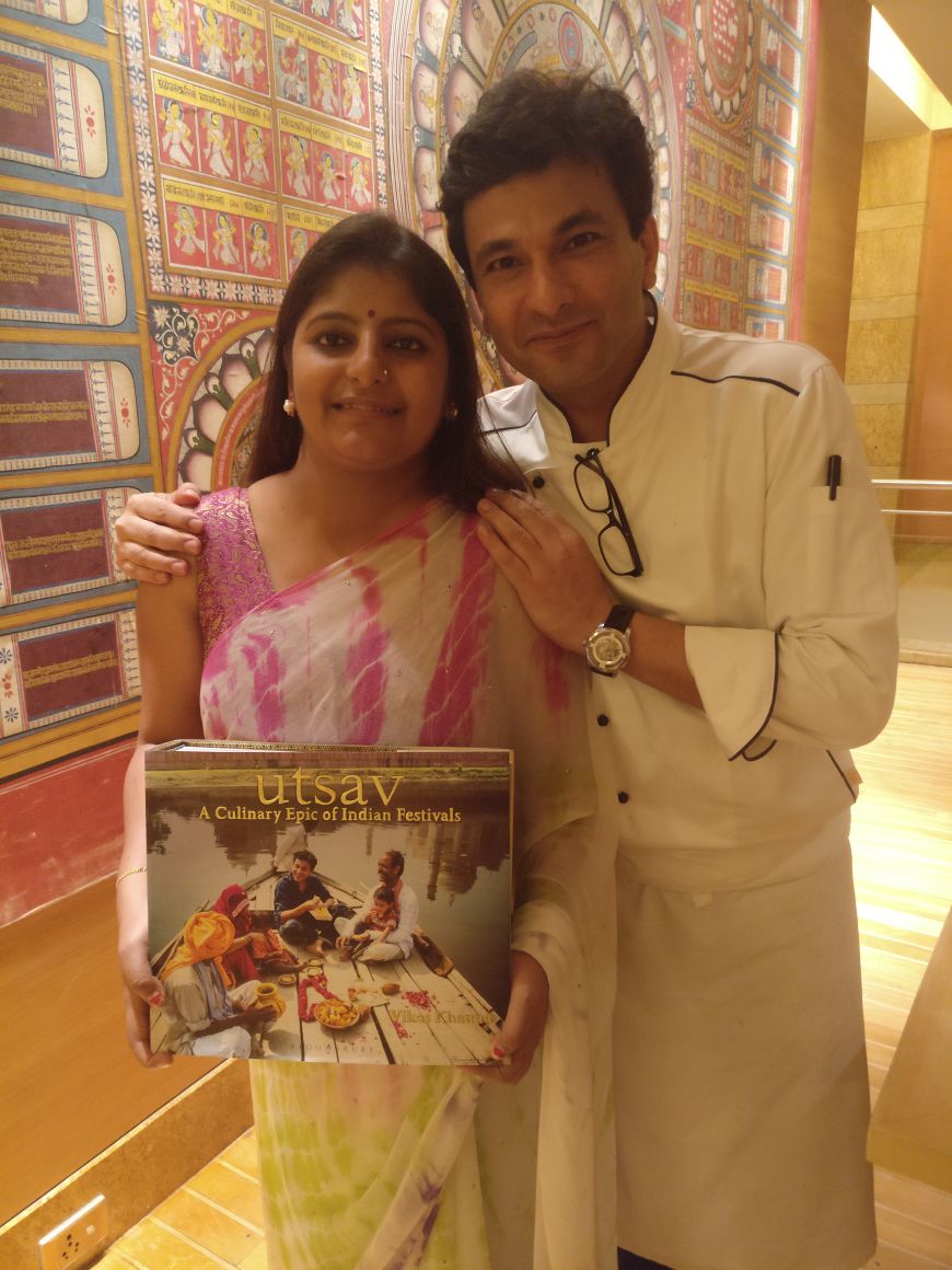 SinghManisha's tweet photo. @TheVikasKhanna thankyou for #Utsav... It was never a book but a feeling we have always cherished the most. #SmileWithUtsav #MillionDollar4Nutrition with @smilefoundation. Finally the 12th copy reaches its true beholder https://t.co/jr73PVHx2y