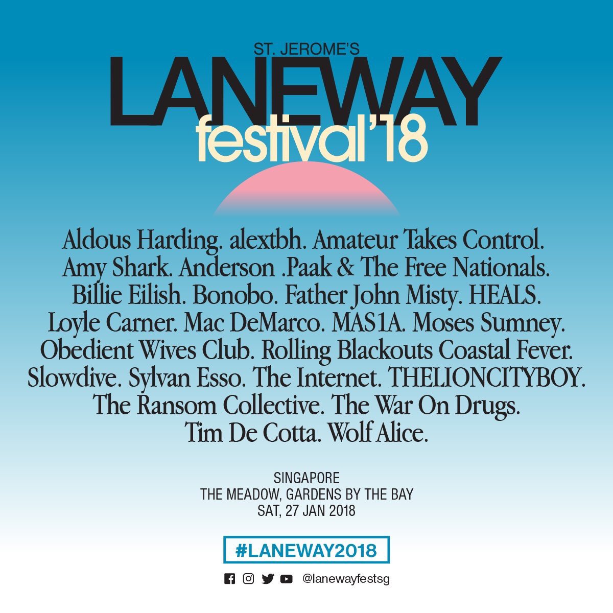 MusicLifeID's tweet photo. HEALS Menjadi Wakil Indonesia di Festival Musik @LanewayFestSG 2018 https://t.co/VHUxkEJwUr #LanewaySG #Musiclife #Qubicle https://t.co/VGYKuTdKbG