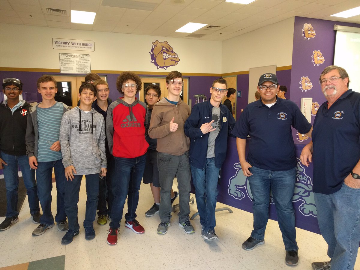 engineeringDV's tweet image. So proud of our Vex Robotics teams for taking home the tournament champions trophy at their competition today! 🏆