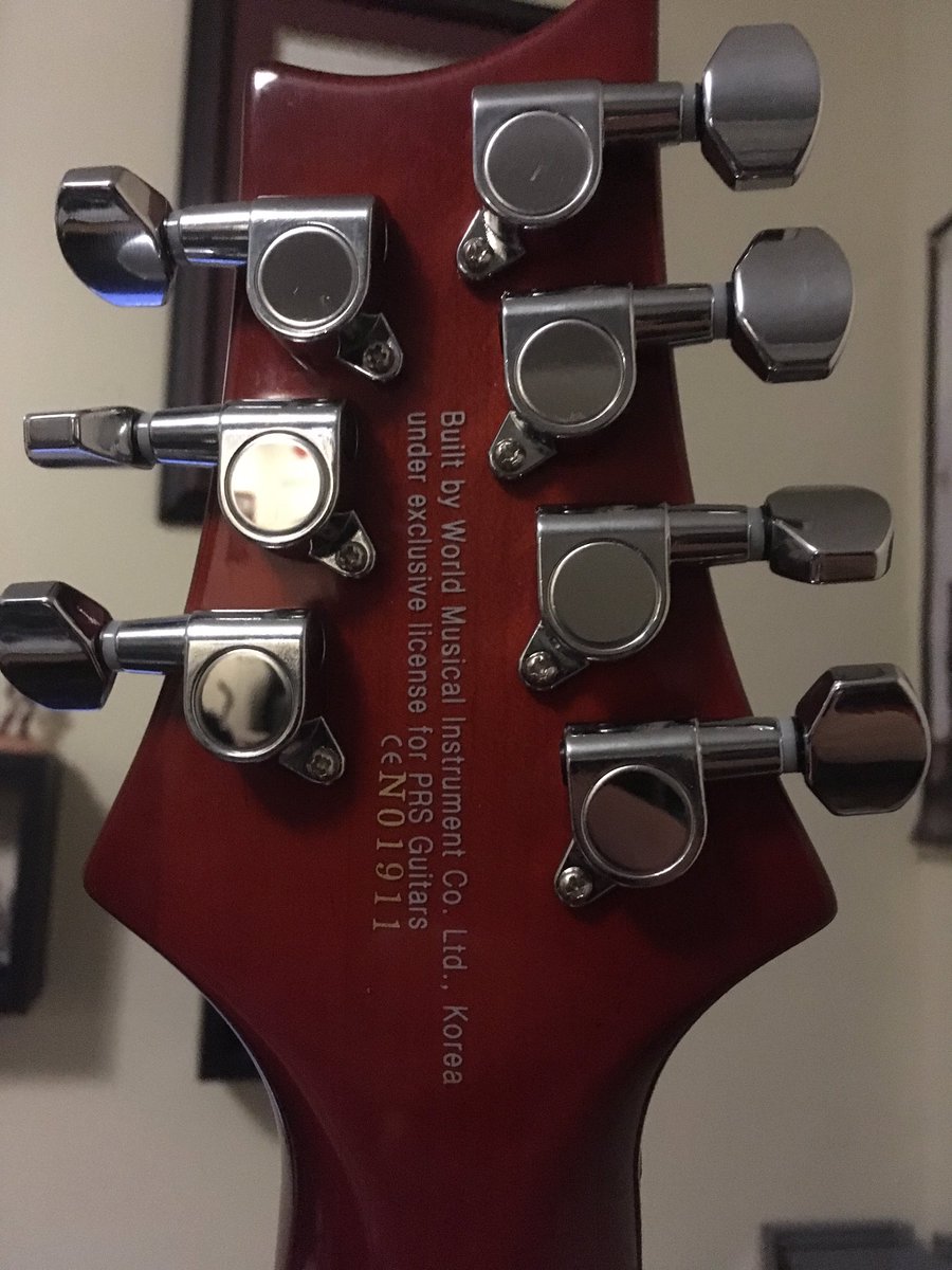 PRSStyle MannMade USA Locking Phase II SE Tuner Set (for 7string