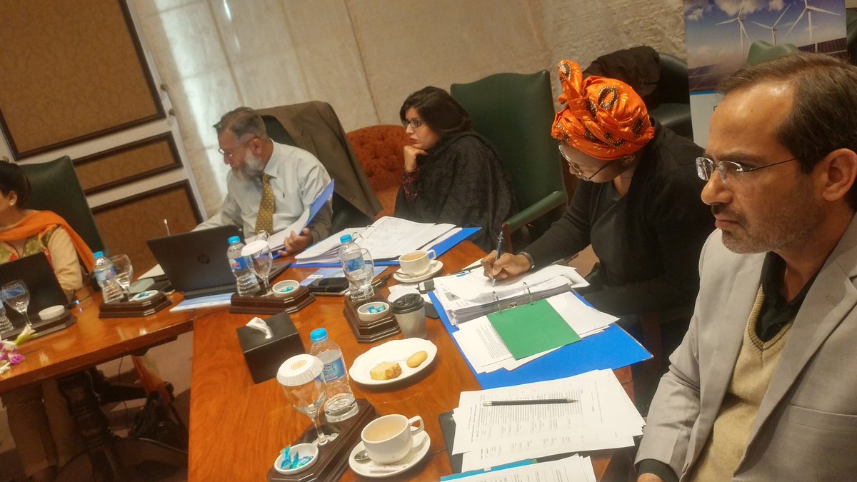UNIDO_Pakistan's tweet photo. @UNIDO @theGEF @GCIPsmes #FinalRound judging #Innovators 2017 brining impressive ideas to support low carbon economy through water, waste, energy efficiency & Green building to mitigate Climate change impacts
#Call4Awards2017#Innovations #GCIPPK @alois_p https://t.co/yKP0xrjSxu