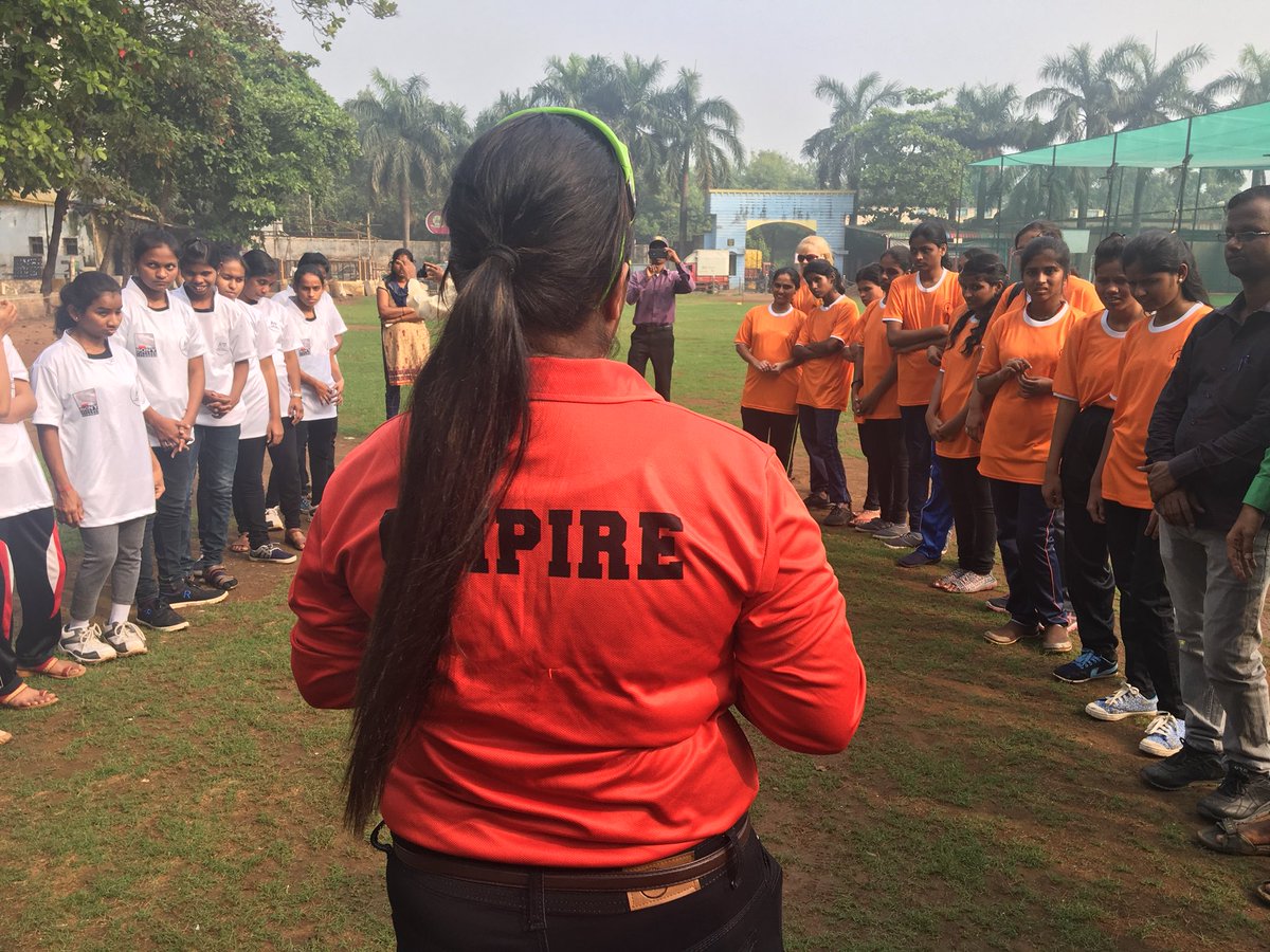rufinanf's tweet photo. Just inaugurated the 1st women blind cricket match in Mumbai today #WeTheWomen  #MithaliRaj  #OpeningDoors  #barkhadutt #cabm https://t.co/BWXj0MVaeA