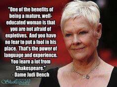 Happy birthday Dame Judi Dench! 