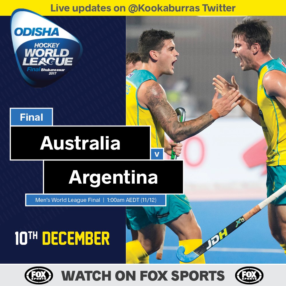 Tonight is the night!! Can we defend our #HWL2017 title?!?!
...
Last night's report > hockey.org.au/News/kookaburr…