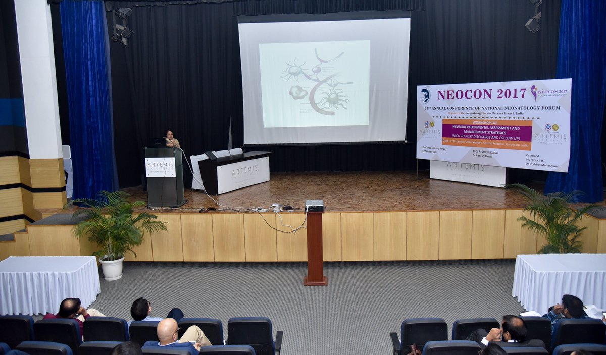 HospitalArtemis's tweet image. Glimpses from #NEOCON2017, 37th Annual Conference of National Neonatology Forum organised by Neonatology Forum Haryana Branch on 7th December 2017 at Artemis Hospital, Gurugram.