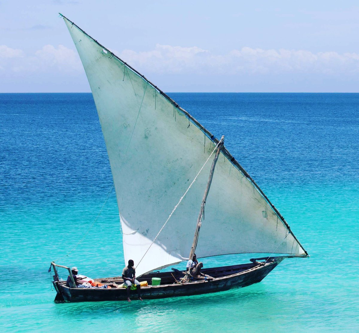#Sailing a #NgalawaBoat, #Zanzibar - Safanta Tours & Travel, please visit our website to know more safantatours.co.tz