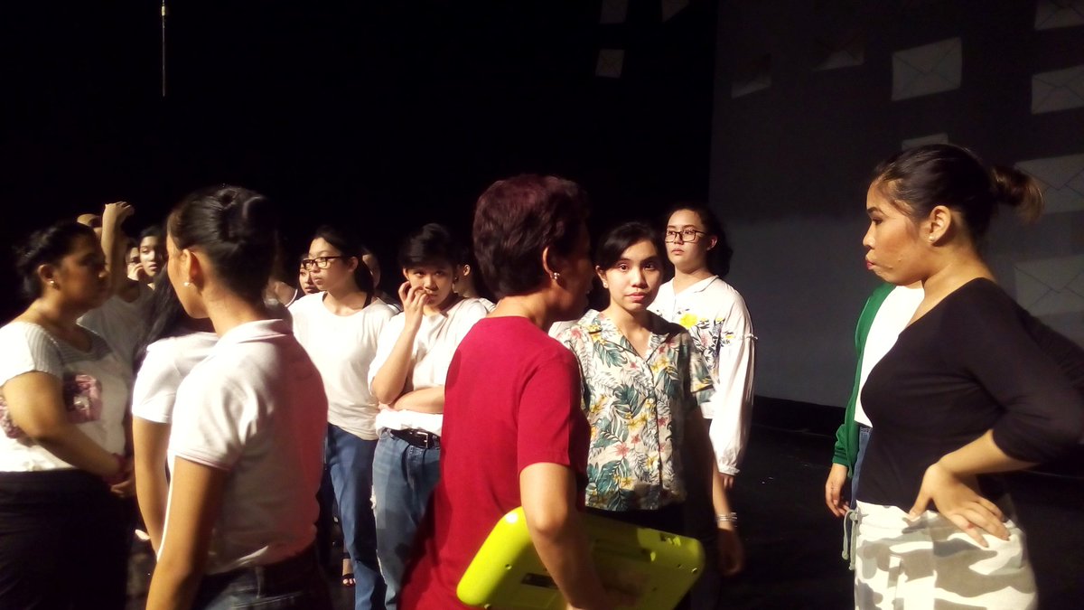 SPCPChorale's tweet photo. Soundchecking right now. #VIH19 https://t.co/P1ZlTk0doI