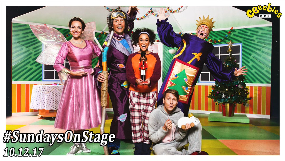 CBeebiesHQ's tweet image. CBeebies The Nutcracker is on today &amp;amp; then @BBCiPlayer! 🙌

The cracking cast of nuts soldier on through #CBeebiesEarworm 'Uncle Drosselmeyer' ❤️

#SundaysOnStage

🥜 🌲 🌰

@AndyDayTV @catsandiontv @StevenKynman @katrina_bryan