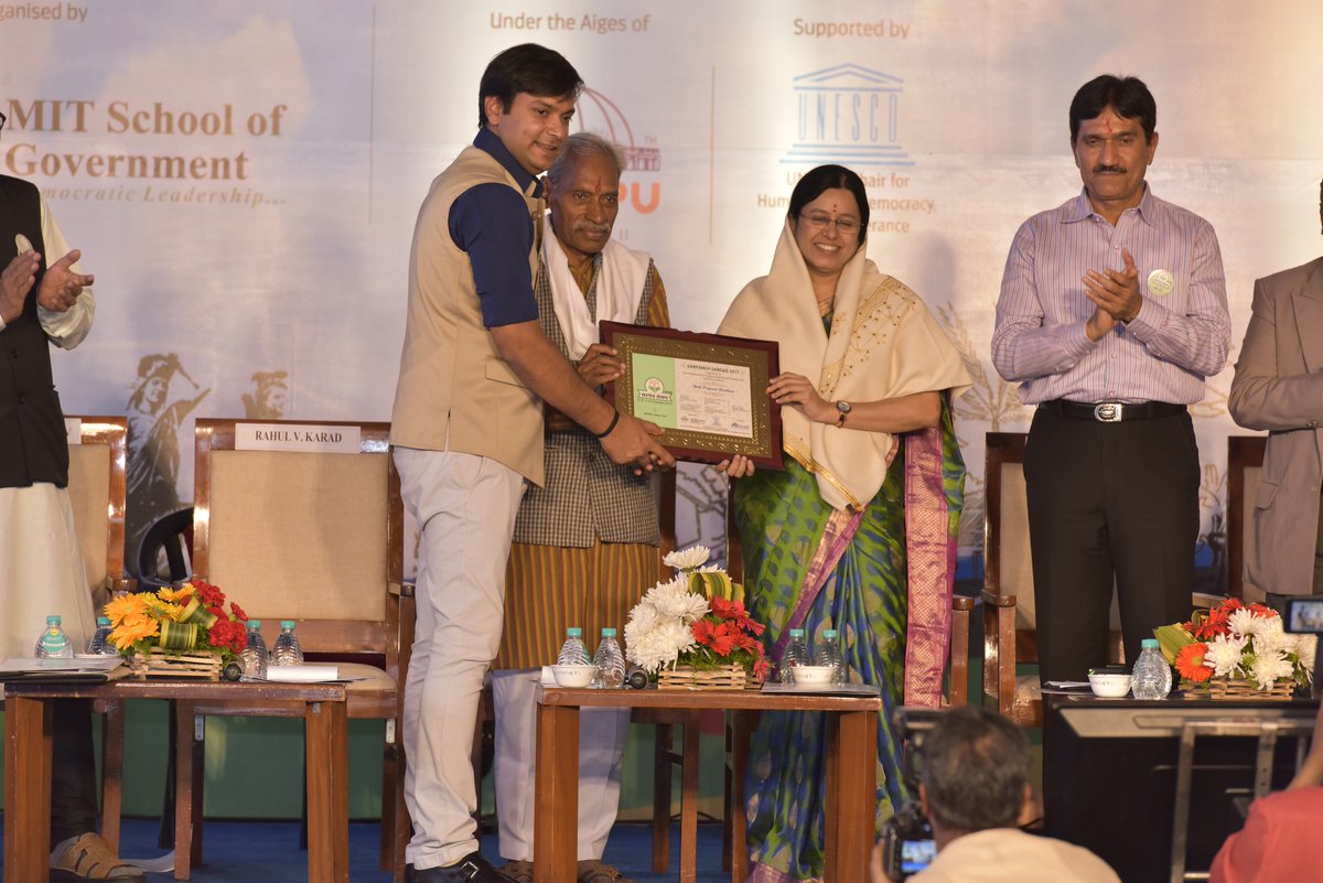mit_sog's tweet photo. We're Honoured to welcome Smt.  @Medha_kulkarni - Hon'ble MLA (BJP, Kothrud, Pune), in the #SarpanchSansad Inauguration Ceremony at #MITSOG https://t.co/06kyqOiYfK