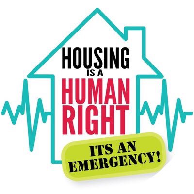 _HousingCrisis's tweet photo. Today is #HumanRightsDay - Let’s remind the Government that housing is a human right! Retweet this post. https://t.co/4HDIgQ4VXX
