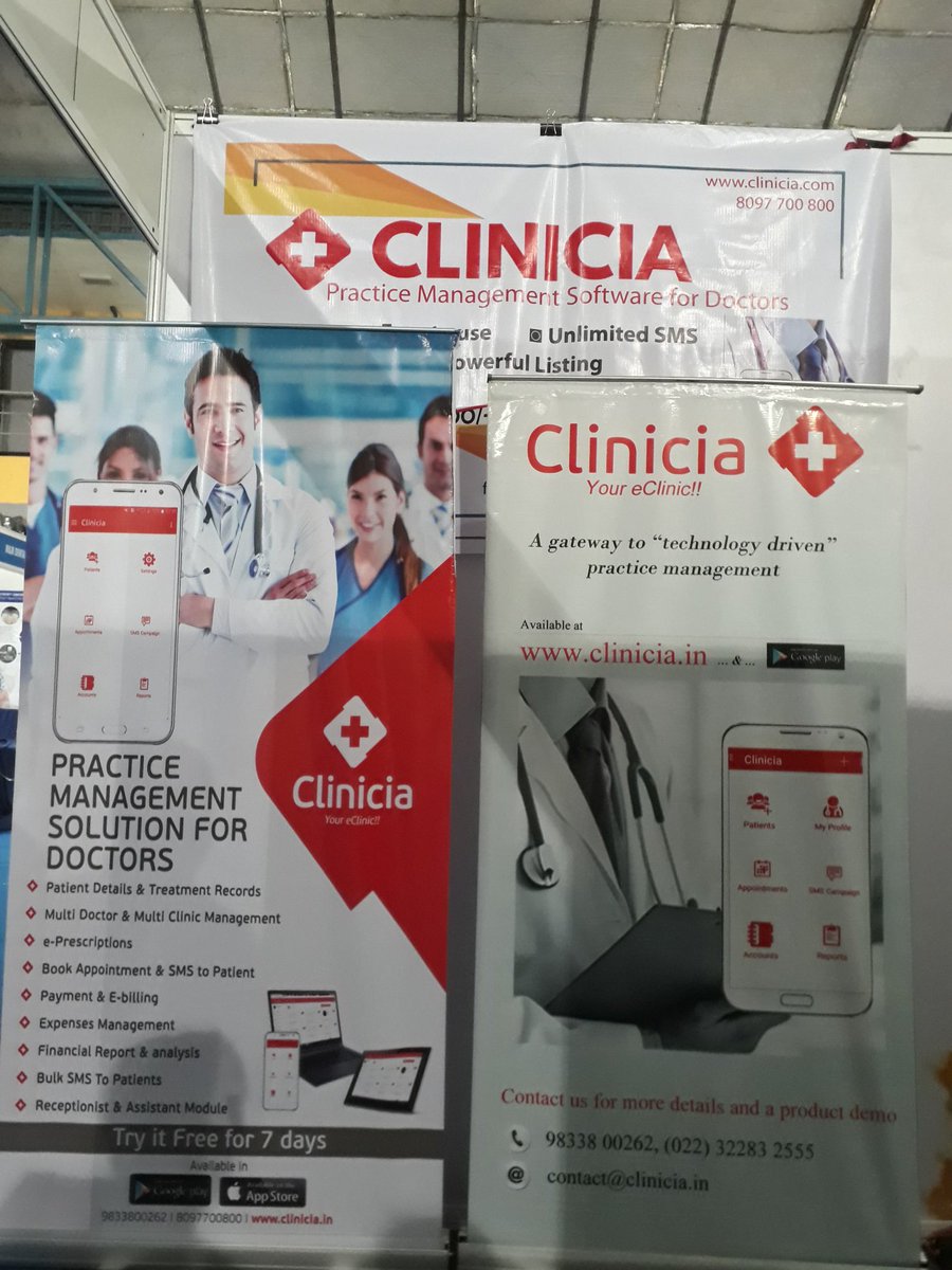 Clinicia For Doctors On Twitter Team Clinicia At 56th Msdc Pune