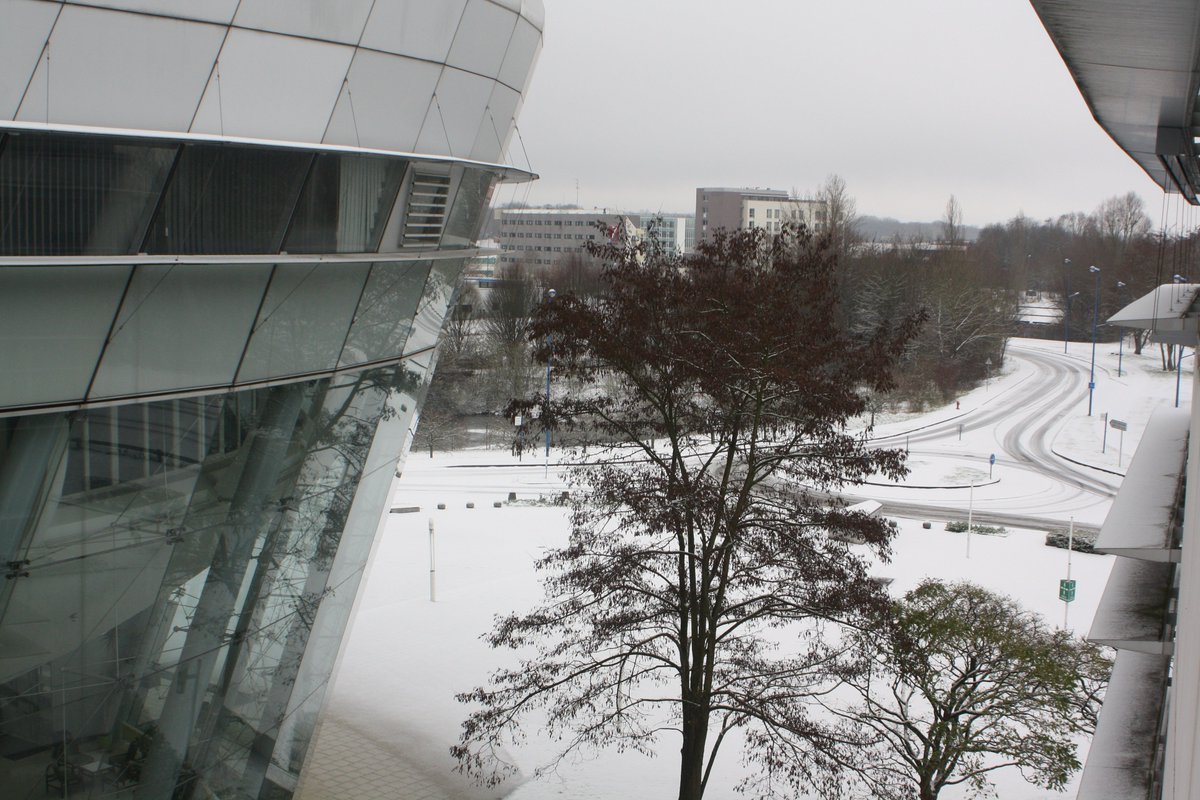 AAE_TelecomPS's tweet image. Ce dimanche, il a neigé sur #TélécomPS...