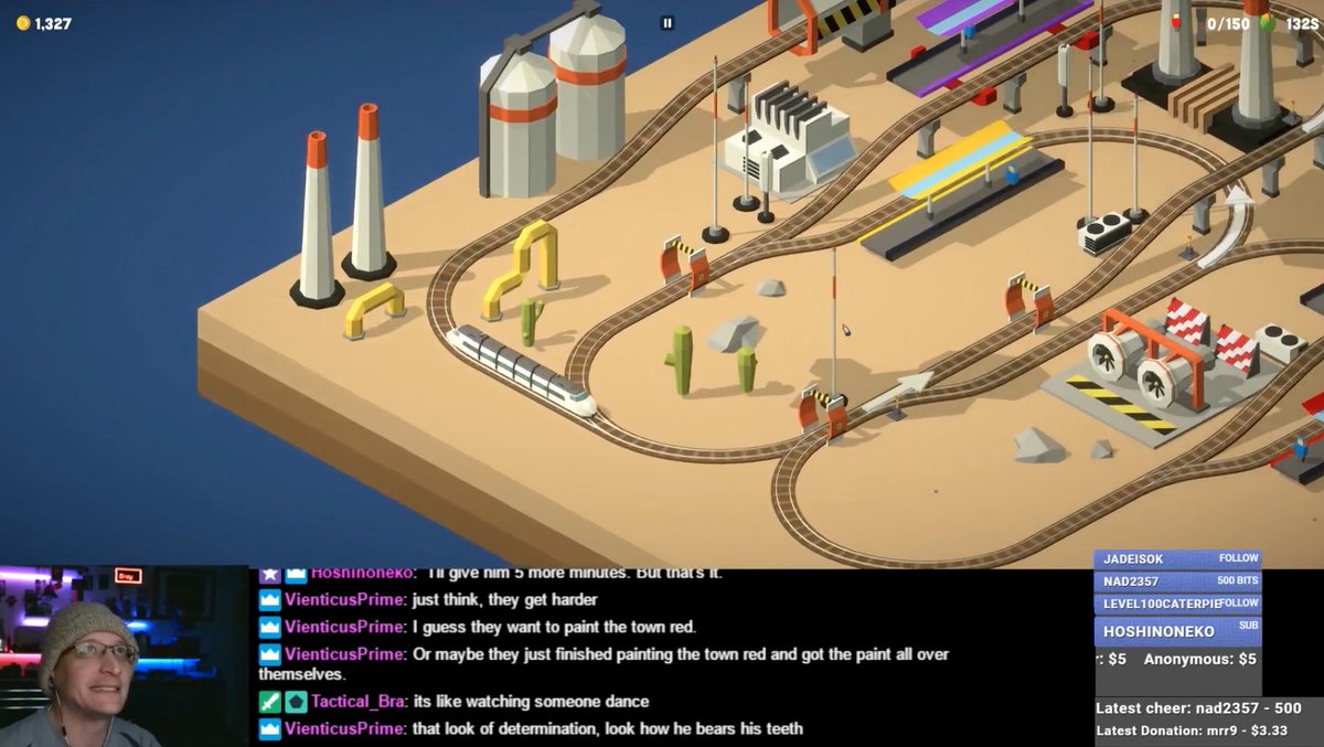 flarup's tweet image. Such a cool cut of @leonardjfrench playing Conduct DELUXE! on his Twitch stream 😍 twitch.tv/videos/2082034… It has suspense. drama and explosions. Lots of explosions. I’ll never tire of watching people play our game.