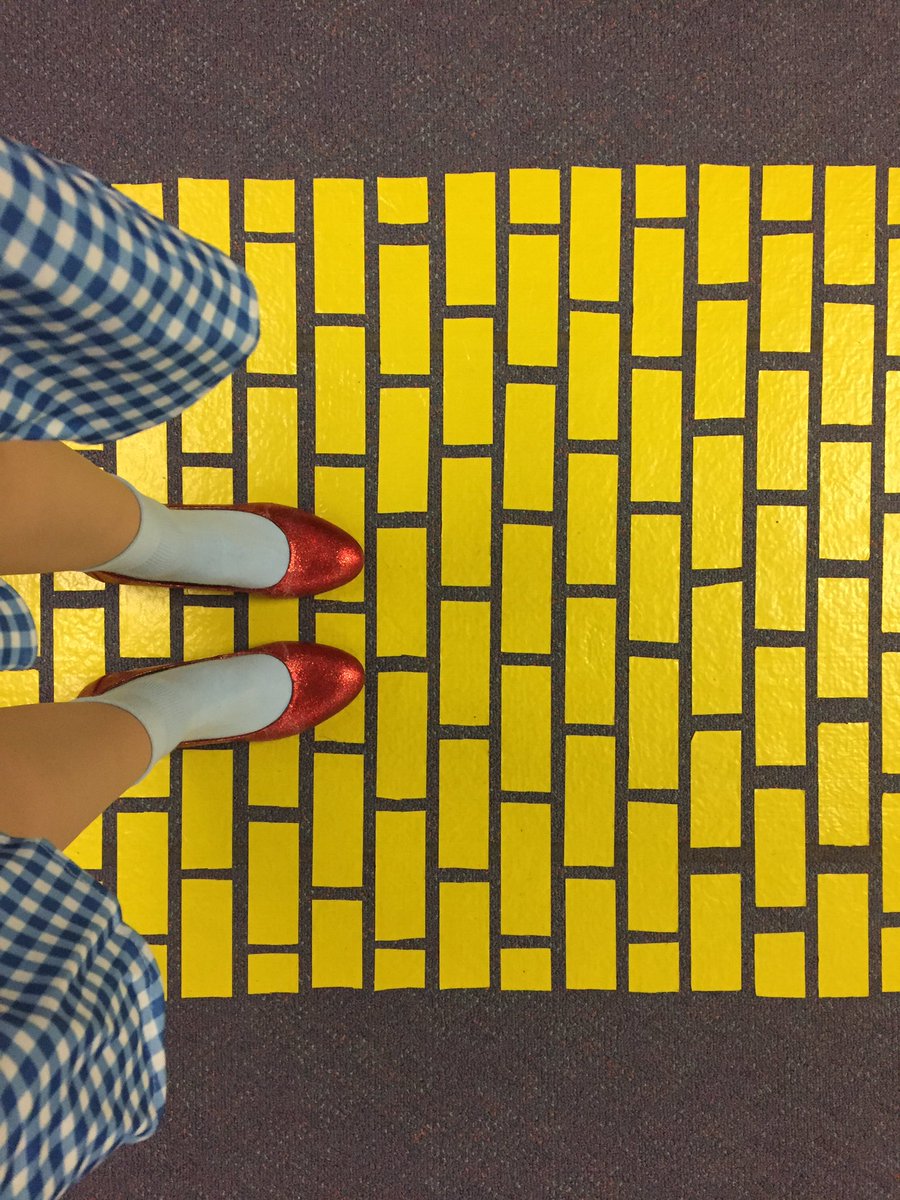 Guess who! #dorothy #librarian #bookweek2017