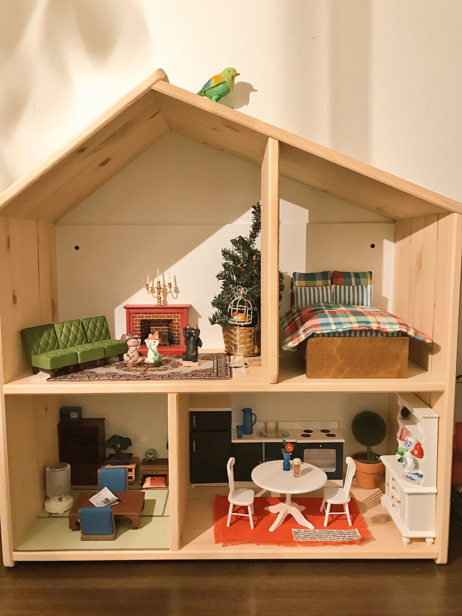 IKEA ドール家具セット と バービーハウス 家具セット IKEAの