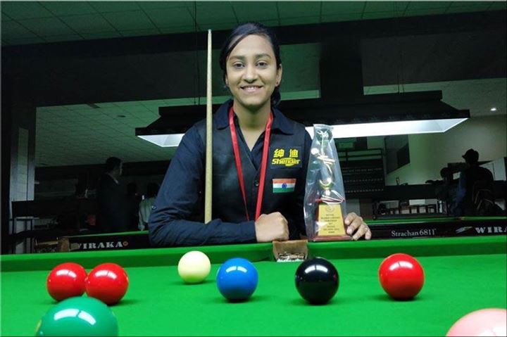 ShreeAdvani's tweet photo. Extremely proud of Keerthana for winning both Sub-Junior (billiards and snooker) and Junior billiards National titles. Great mental strength displayed!
#MindCaptain
@bsfi147 @cuesportsindia @PankajAdvani247 https://t.co/8g2LONFCrB