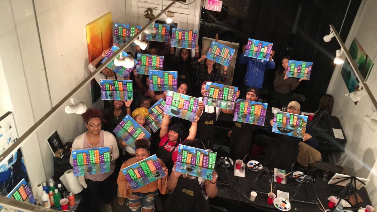 Day 41: Taught two more parties tonight, my markers came in &I can& #39;t wait to try them out, I& #39;m off tomorrow! Side note... I need to start stretching more & #39;cause my back be killing me!