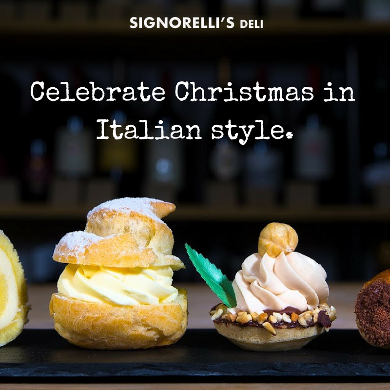 Our on-site bakery &amp; fresh produce will place Italy's rich traditions at the heart of your festivities #Signorellis