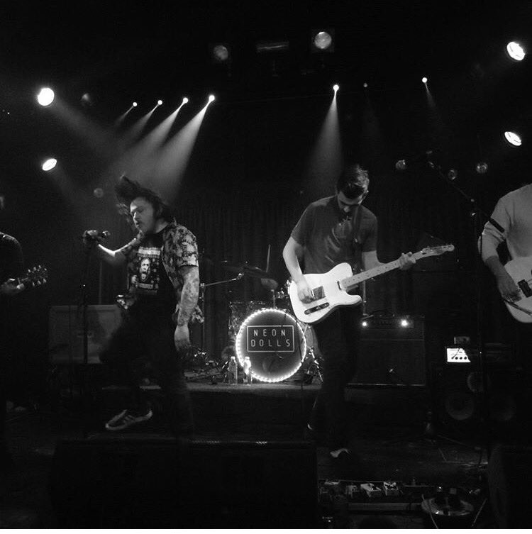 Neon Dolls (@neondollsband) on Twitter photo Last night was brilliant Leeds thank you! Big hand to <a href="/The_Brazen/">The Brazen</a> <a href="/TheScruff_/">THE SCRUFF</a> <a href="/StrayScene1/">Stray Scene</a> you we're all brilliant fellas & to <a href="/This_Feeling/">This Feeling</a> for putting us on ❤️👊🏻 sadly this was our last show of 2017 but it was a belter to finish on, question is are you ready for 2018?! Last night was brilliant Leeds thank you! Big hand to <a href="/The_Brazen/">The Brazen</a> <a href="/TheScruff_/">THE SCRUFF</a> <a href="/StrayScene1/">Stray Scene</a> you we're all brilliant fellas & to <a href="/This_Feeling/">This Feeling</a> for putting us on ❤️👊🏻 sadly this was our last show of 2017 but it was a belter to finish on, question is are you ready for 2018?!