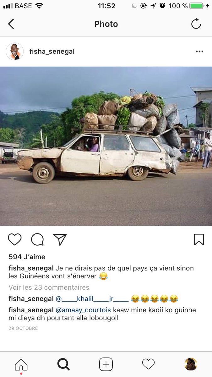 FishaSenegal's tweet photo. Bon bah chers guinéens https://t.co/KT6nzZgpQB