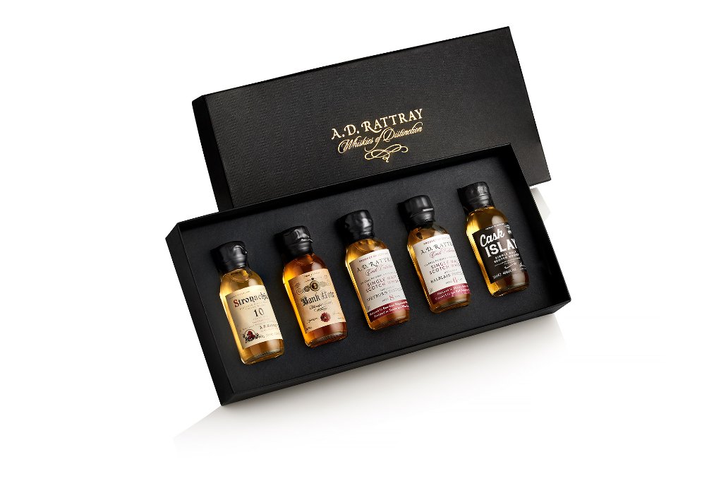 Try our whole range of award-winning Scotch whiskies in our Little Dram Gift Set - available for £25 from our shop. #whisky #ayrshire #singlemalt