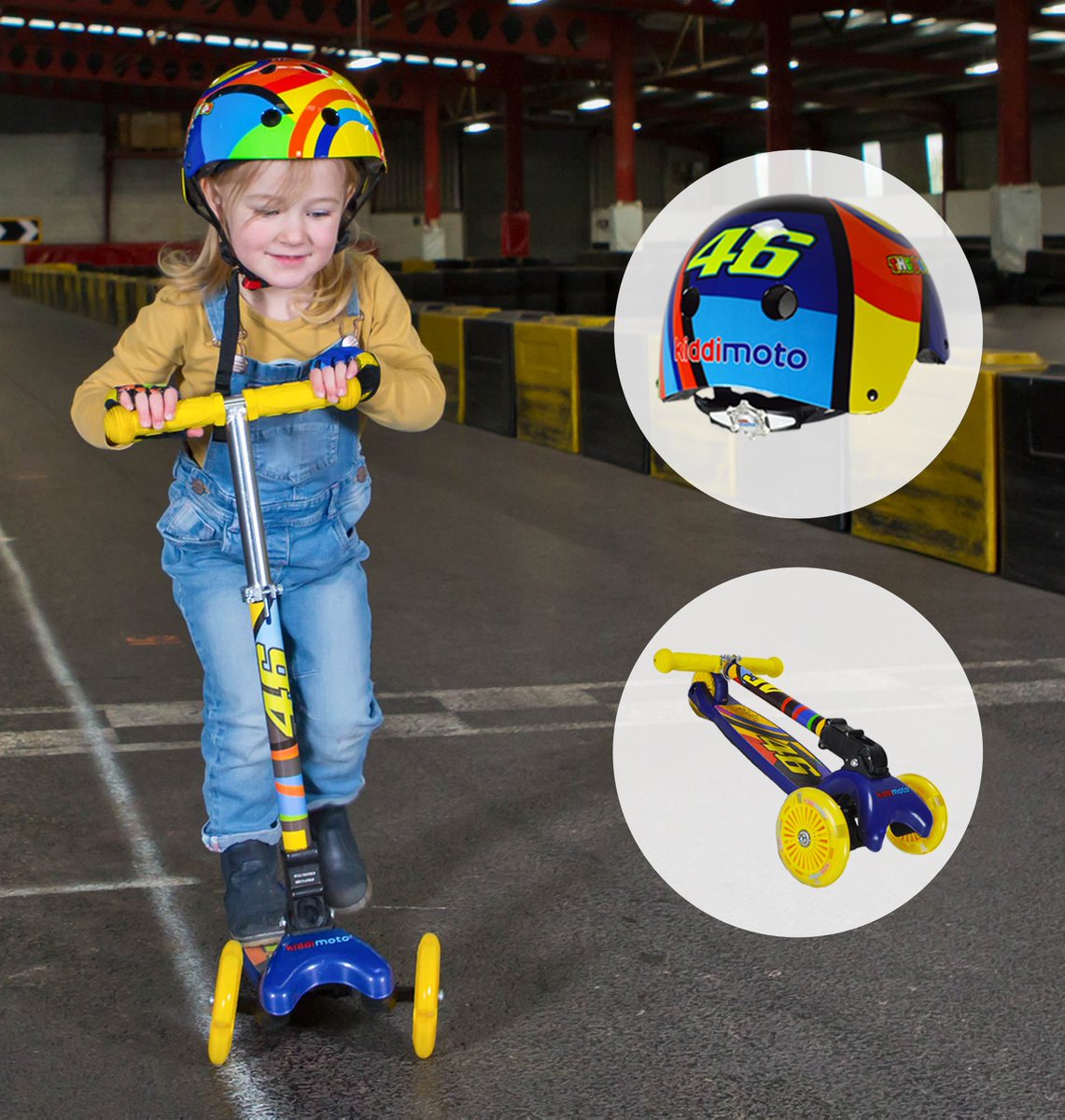 kiddimoto rossi helmet