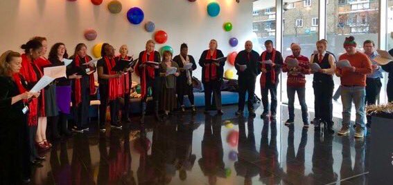 TransportChoir's tweet photo. We'll be singing #ChristmasCarols at Southwark Station on Monday evening, 11 Dec from 17:15. Any requests @jubileeline? https://t.co/yPmwH0jEBD