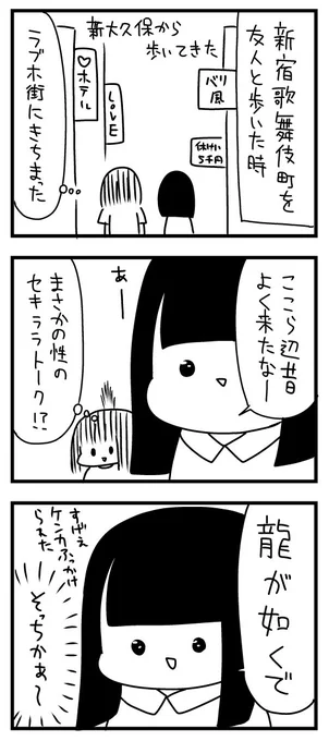 歌舞伎町の道なら龍が如くで知った
 