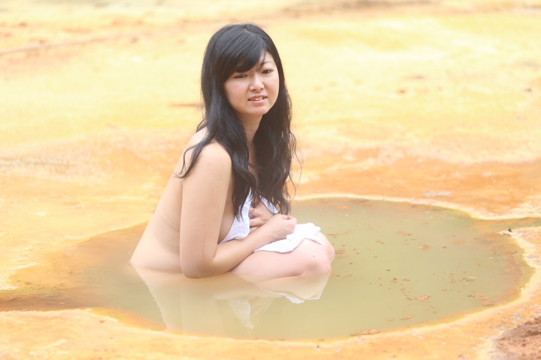 しずかちゃん　温泉  / X