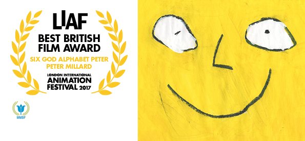 londonanimation's tweet photo. Congratulations @peter_millard 'Peter's Six God Alphabet', winner of Best British Film Award #LIAF2017 https://t.co/V6gU7sTORW