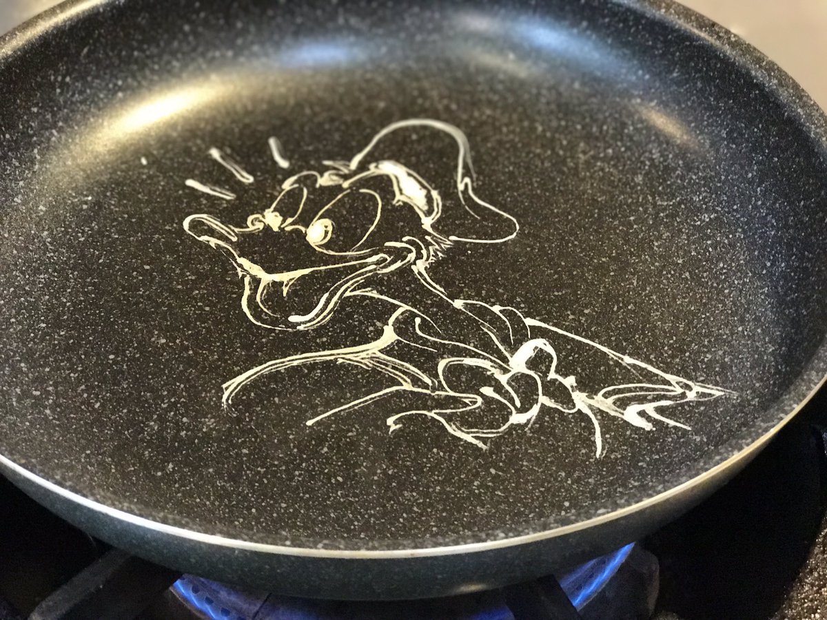 Laricetta99 パンケーキアートの作り方 ドナルドダック Donald Duck パンケーキアート Pancakeart Disneyart