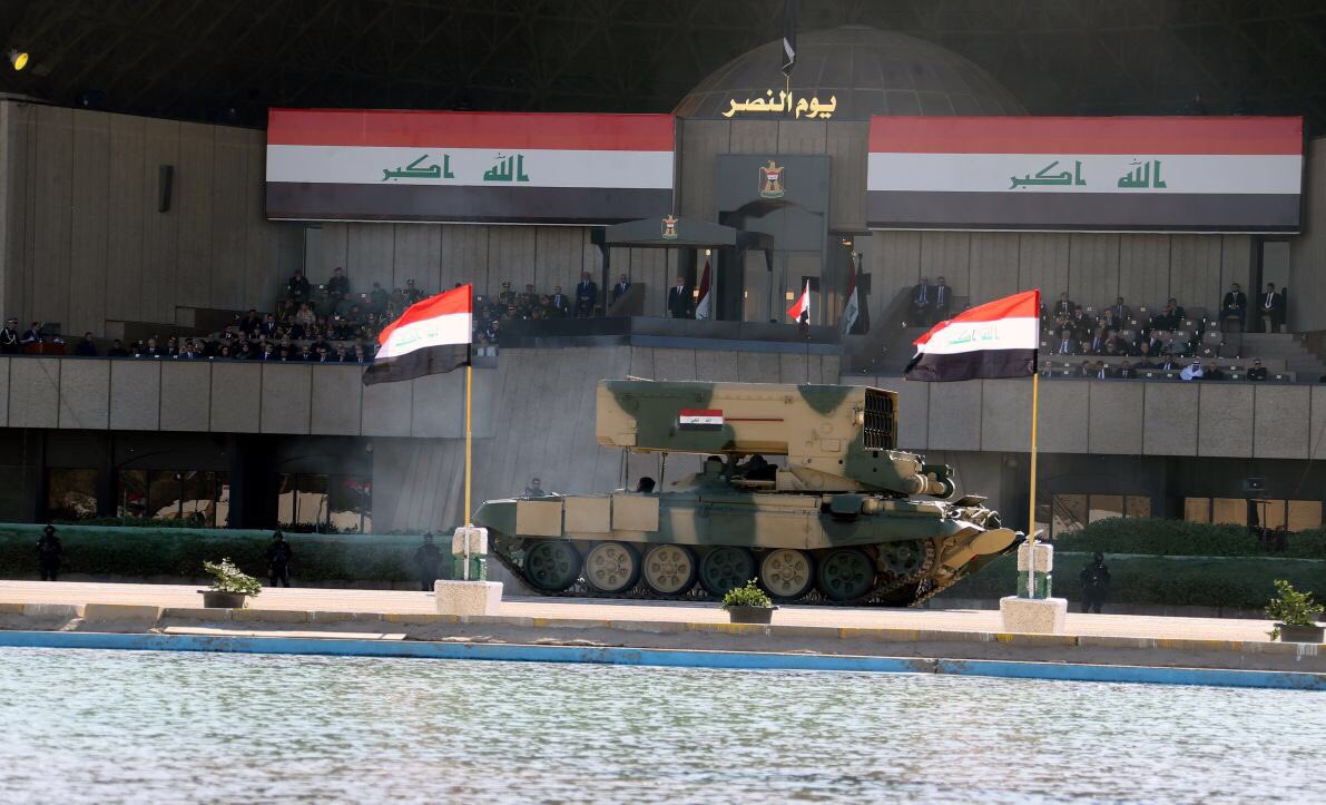 الصورة الأولى للنسخة العراقية من دبابة T-90S وهي قيد الإنتاج. DQruojOWkAAaH8r
