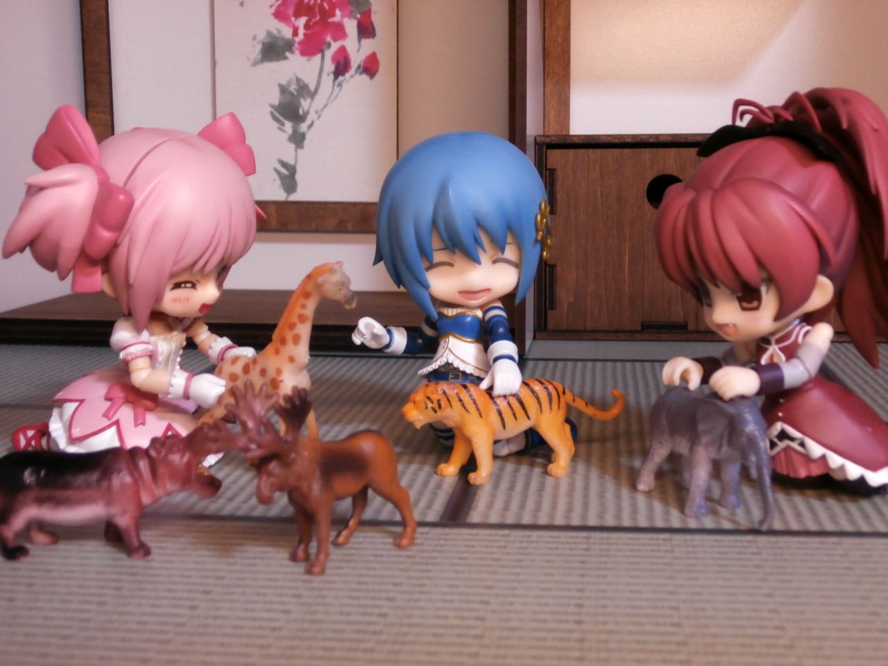 けいん ダイソーの動物フィギュアセット けいん ダイソーの動物フィギュアセット