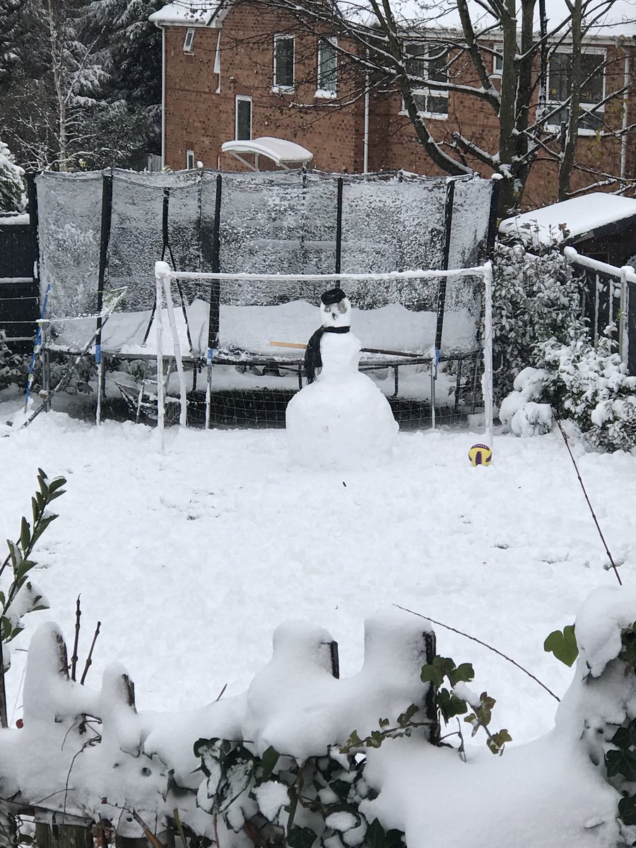 Shaun_Smith_84's tweet photo. @ToasterWolves and Birmingham still havenβt had a shot on the @wolves Goal #snowgoal βοΈ https://t.co/vjfKxJofzS